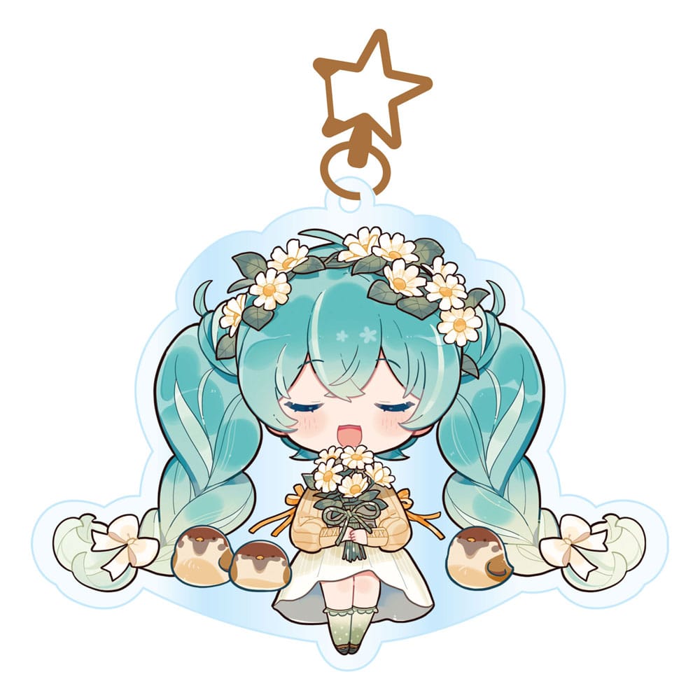Hatsune Miku Llavero acrilico Kawaii Autumn Time Frikytopia
