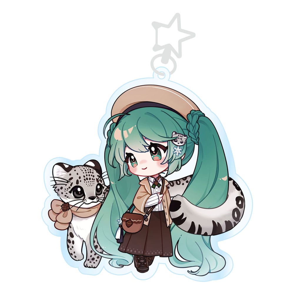 Hatsune Miku Llavero acrilico Kawaii Winter Time Frikytopia
