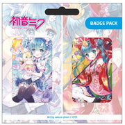 Hatsune Miku Pack de Chapas Set B