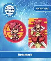 That Time I Got Reincarnated as a Slime Pack de Chapas Benimaru