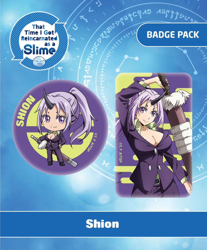 That Time I Got Reincarnated as a Slime Pack de Chapas Shion