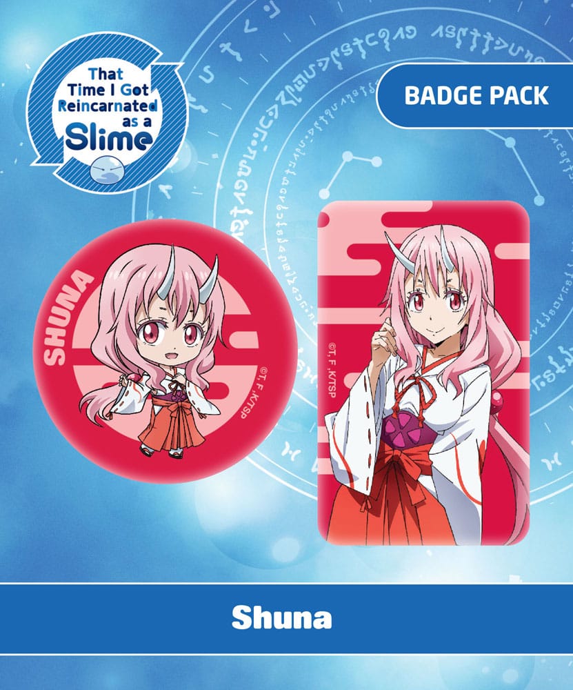 That Time I Got Reincarnated as a Slime Pack de Chapas Shuna Frikytopia