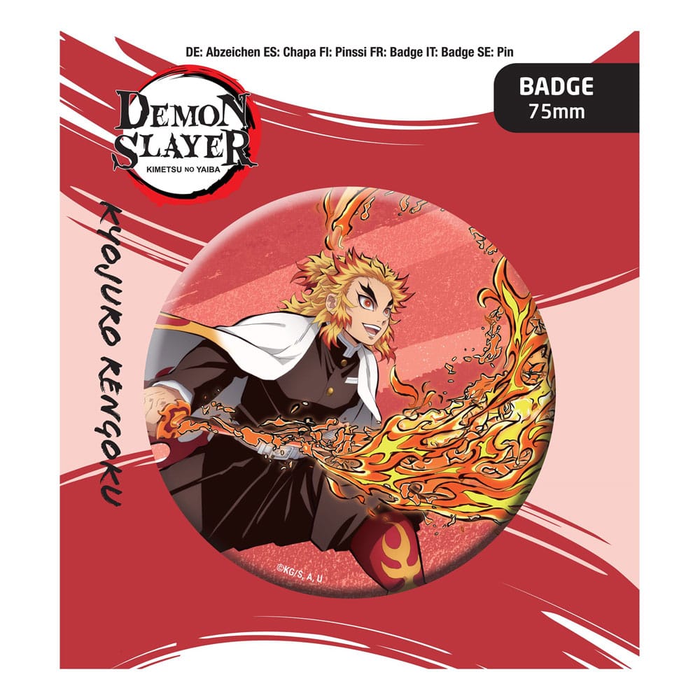 Demon Slayer: Kimetsu no Yaiba Chapas Kyojuro Rengoku Frikytopia