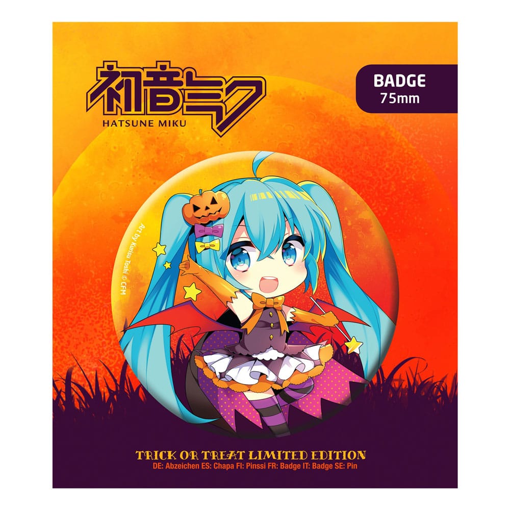 Hatsune Miku Chapas Halloween Limited Edition Hatsune Miku Frikytopia