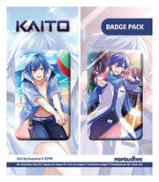 Vocaloid Pack de 2 Chapas Kaito (Art by kuuma)
