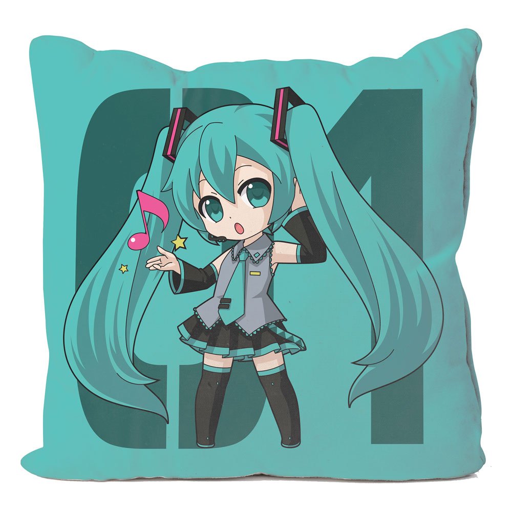 Vocaloid Funda de Almohada Hatsune Miku 50 x 50 cm Frikytopia