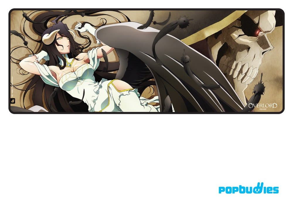 Overlord Alfombrilla de ratón Albedo & Ainz XXL Frikytopia