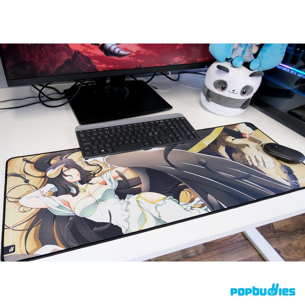 Overlord Alfombrilla de ratón Albedo & Ainz XXL