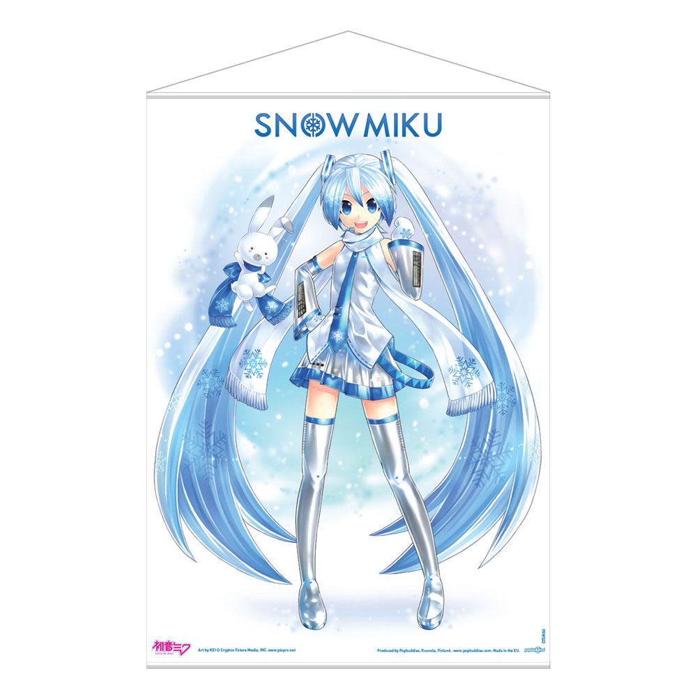 Hatsune Miku Póster Tela Snow Miku 50 x 70 cm Frikytopia