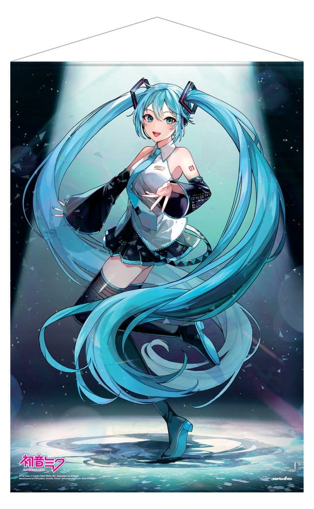 Hatsune Miku Póster Tela On Top of the World (Maxi Size) 61 x 91 cm Frikytopia