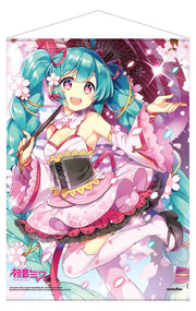 Hatsune Miku Póster Tela Hanami 50 x 70 cm