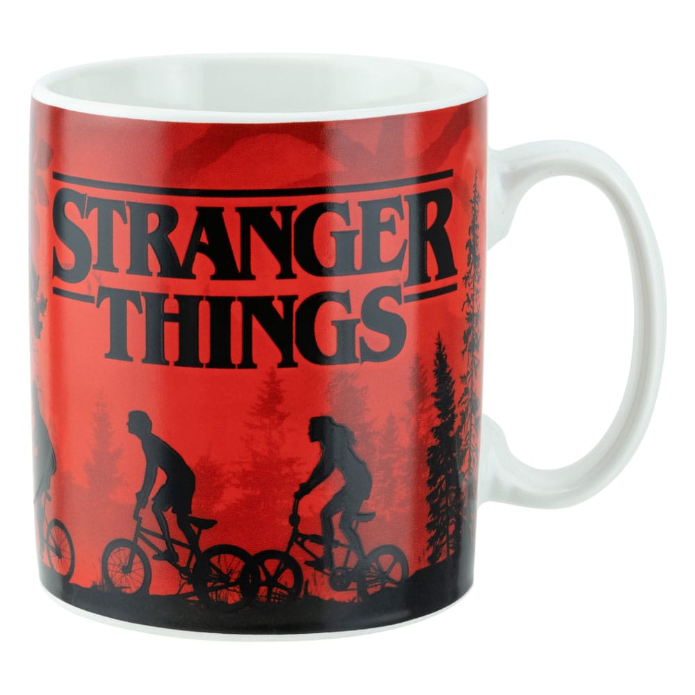 Stranger Things Taza y pegatinas XL Frikytopia