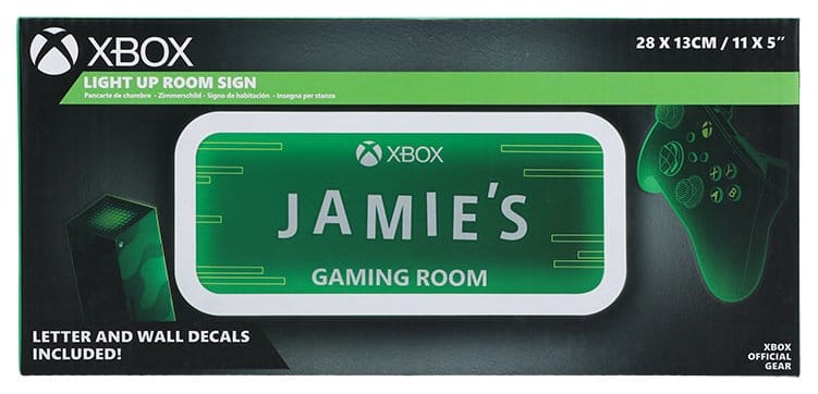 Xbox Lámpara de pared Light up Room Sign V2
