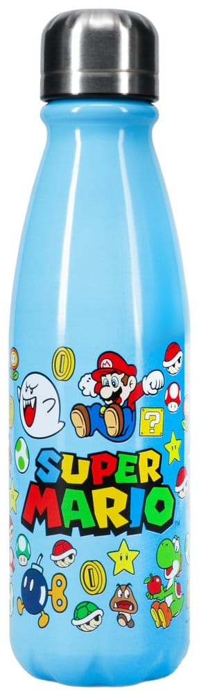 Super Mario Botella de agua de aluminio 550 ml Frikytopia