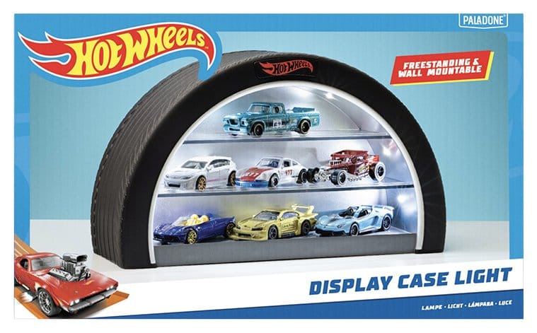 Hot Wheels Vitrina Iluminada en Forma de Neumático