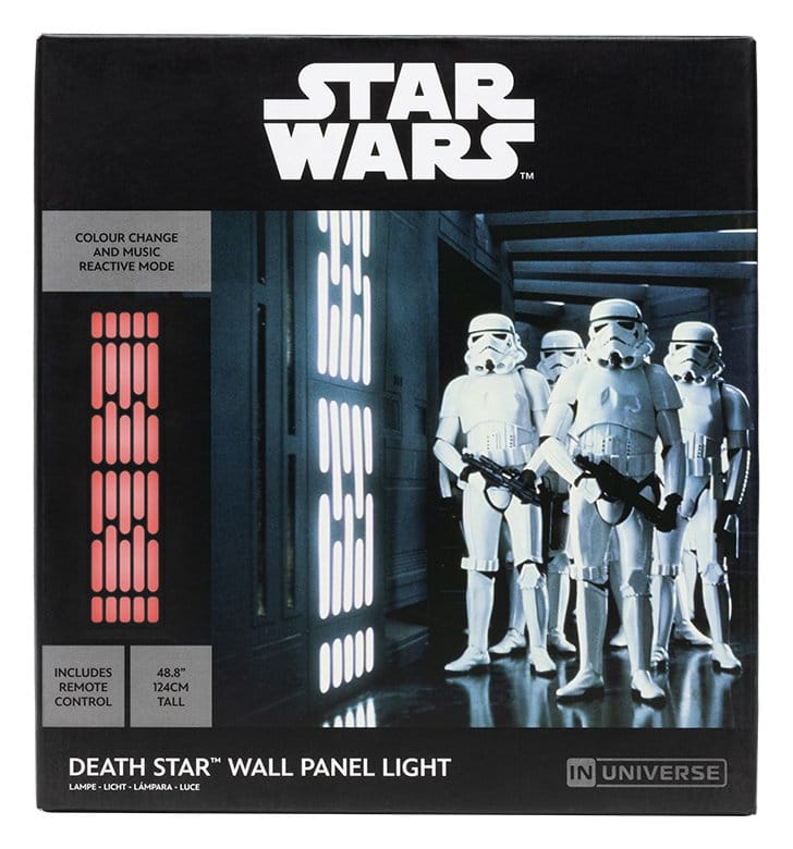 Star Wars Lámpara de pared Death Star 12 x 30 cm