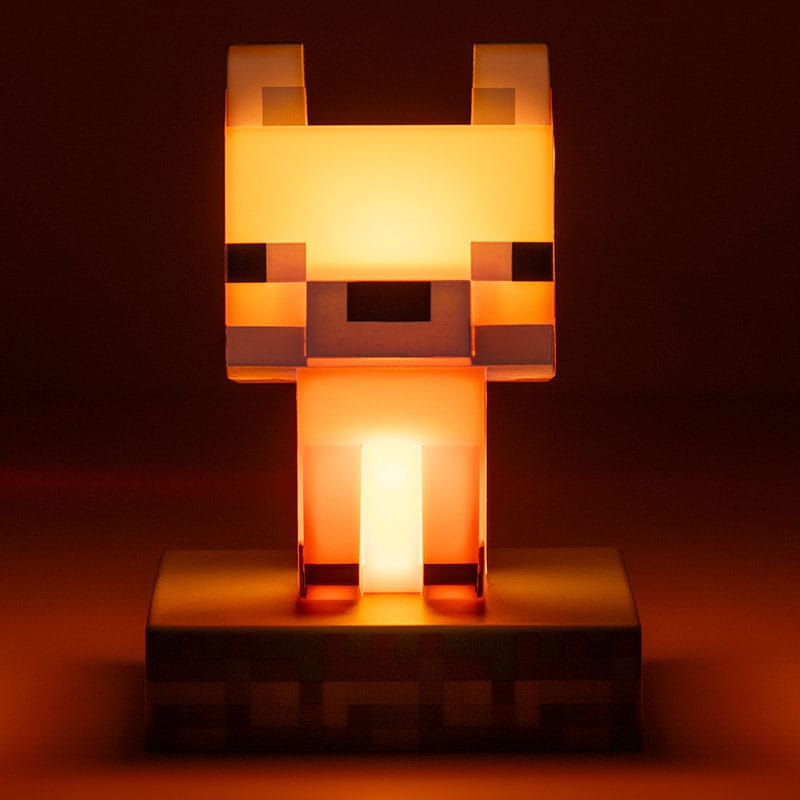 Lampara Icons Fox Minecraft 11 cm