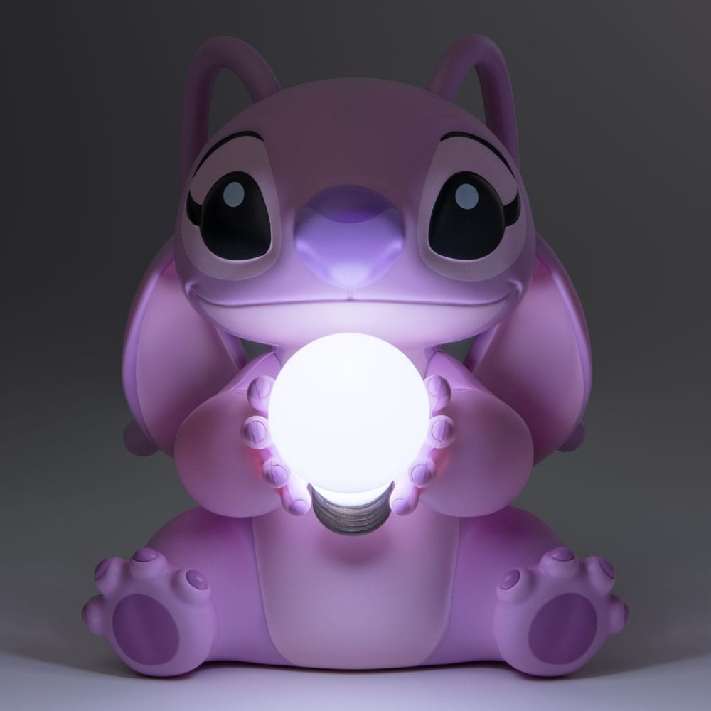 Lilo Stitch Lampara Angel 16 cm