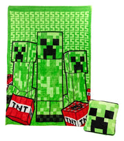 Minecraft Manta Cojín Creeper 2-in-1 Foldable 150 cm