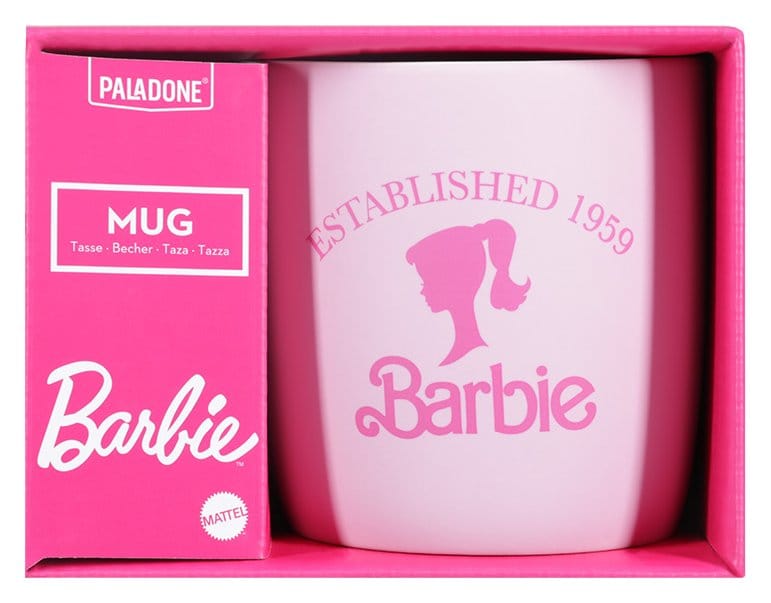 Taza paladone barbie silueta
