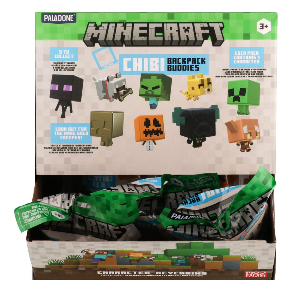 Minecraft Colgantes para maletas Mystery Bags Series 3 Exspositor (24)