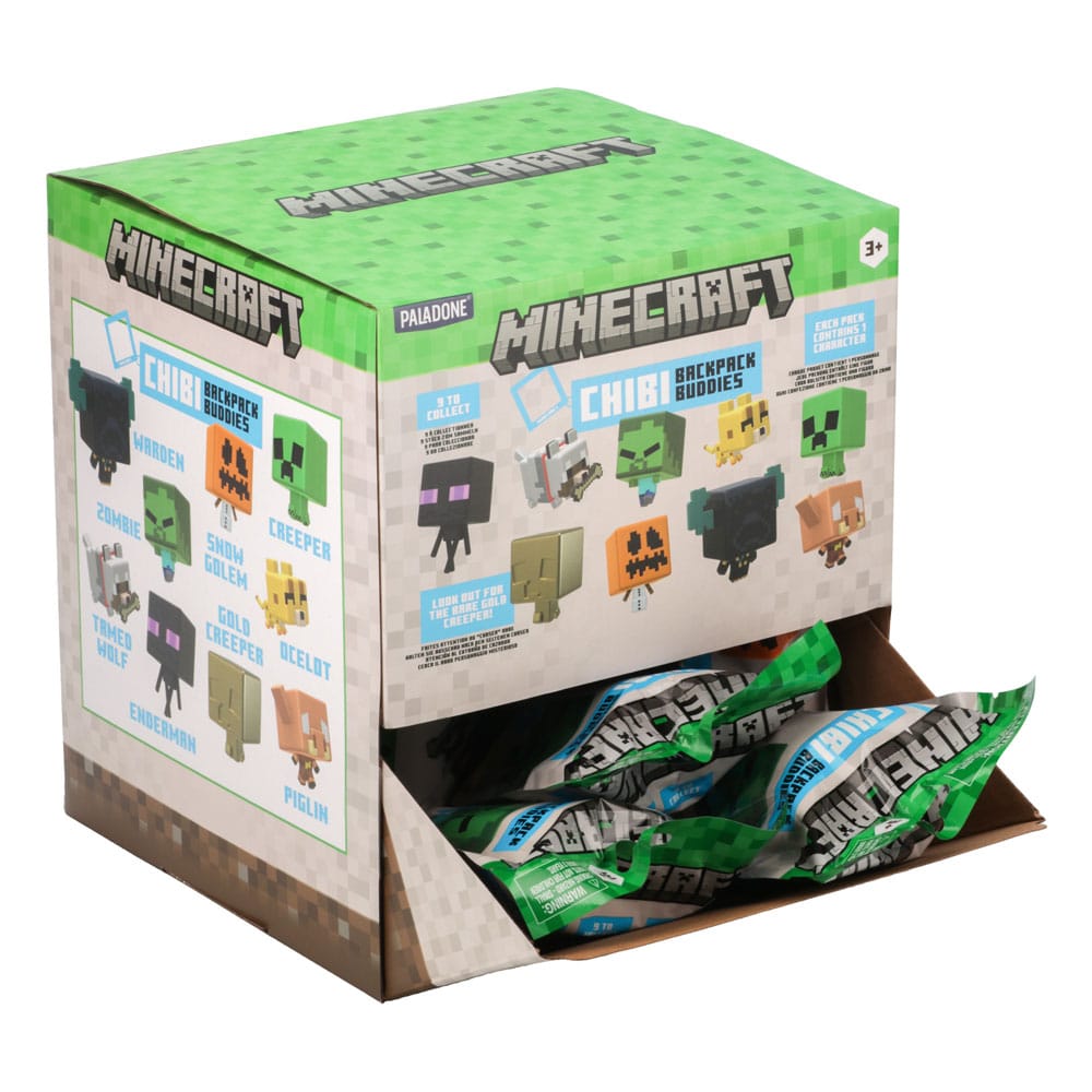 Minecraft Colgantes para maletas Mystery Bags Series 3 Exspositor (24)