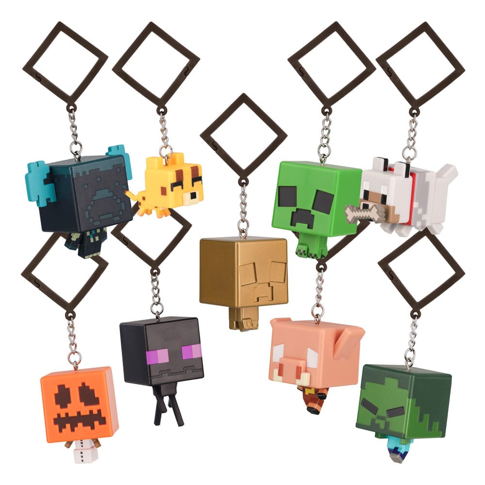 Minecraft Colgantes para maletas Mystery Bags Series 3 Exspositor (24)