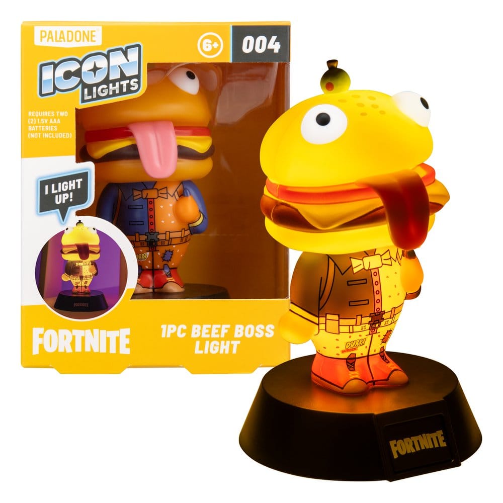 Fortnite Lámpara Icon Beef Boss 11 cm