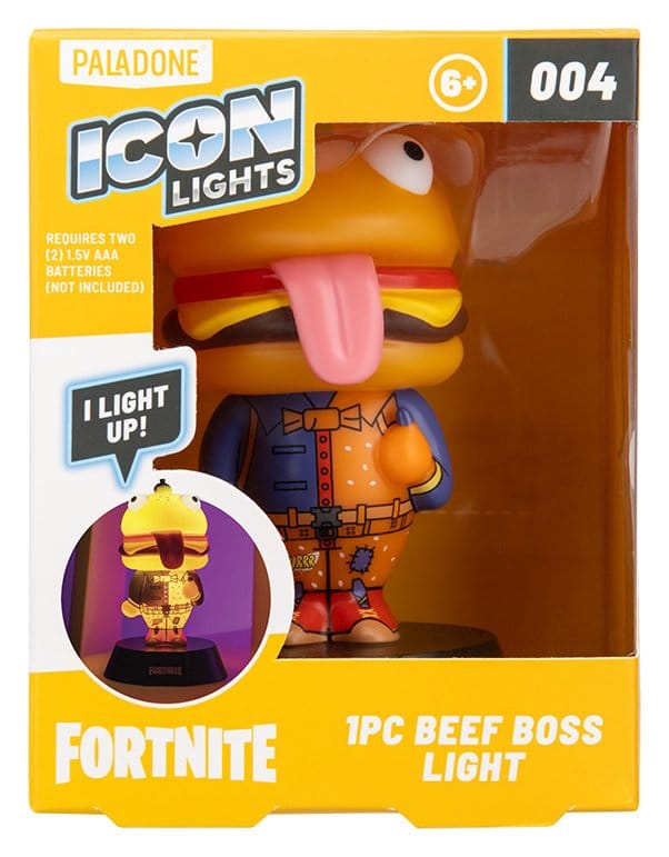 Fortnite Lámpara Icon Beef Boss 11 cm
