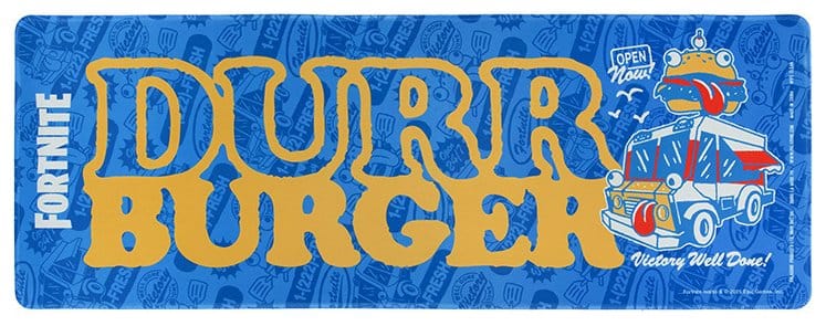 Fortnite Alfombrilla de ratón Durr Burger 81 x 30 cm
