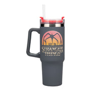 Stranger Things 5 Vaso con paja 900 ml