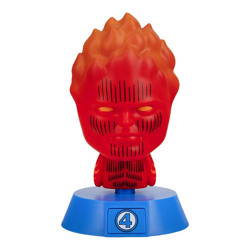 Fantastic Four Lámpara Icons Human Torch 11 cm