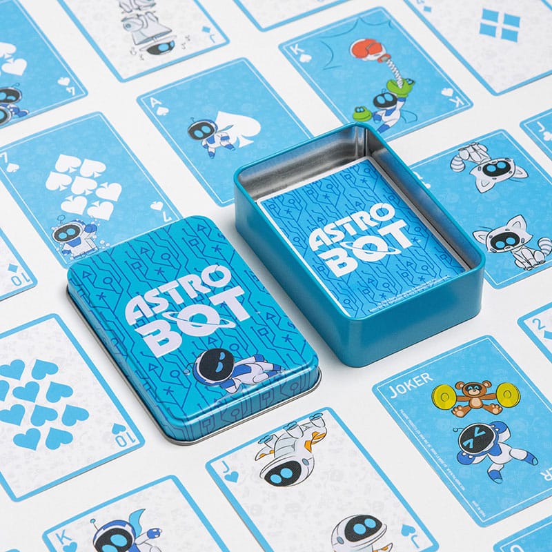 Astro Bot Baraja de Naipes Metal Frikytopia