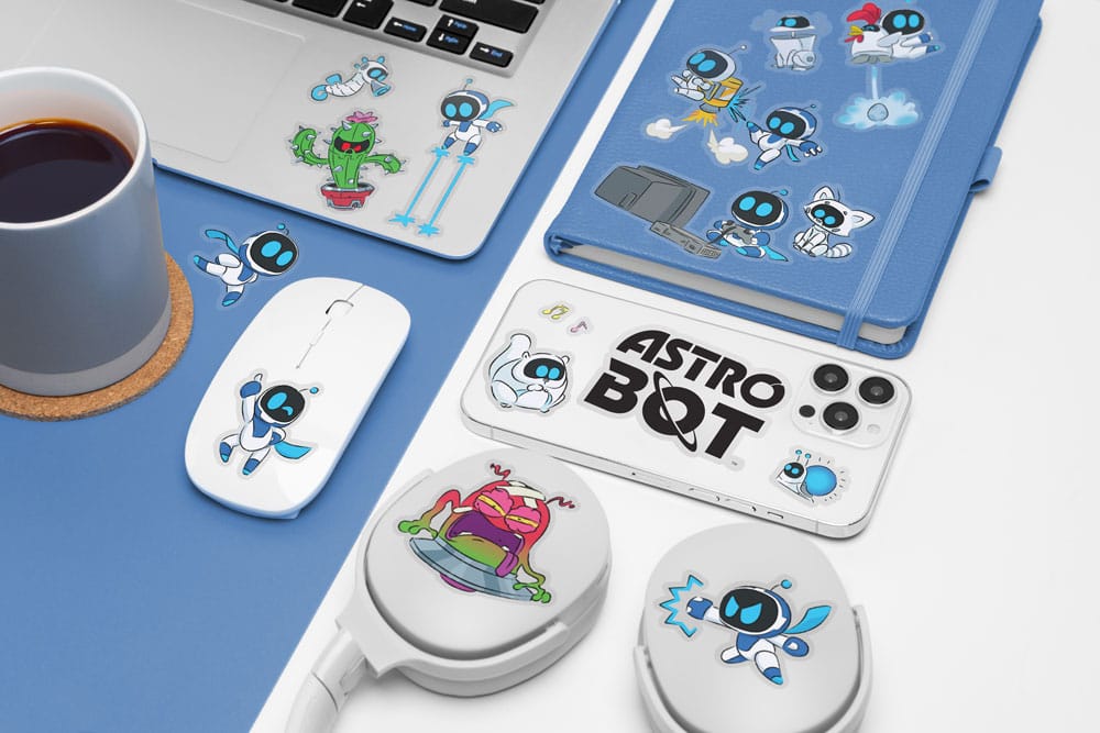 Astro Bot Set de Pegatinas Vinilo Astro Bot Frikytopia