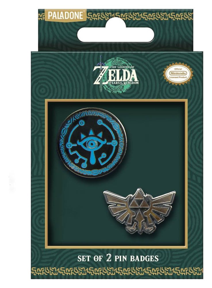 The Legend of Zelda Pack de 2 Chapas Frikytopia