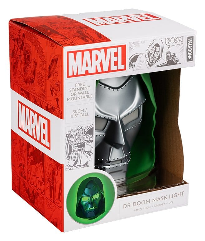 Marvel Universe Lámpara Dr Doom Mask 22 cm