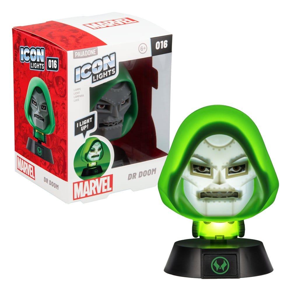 Marvel Universe Icon Lámpara Dr Doom 11 cm