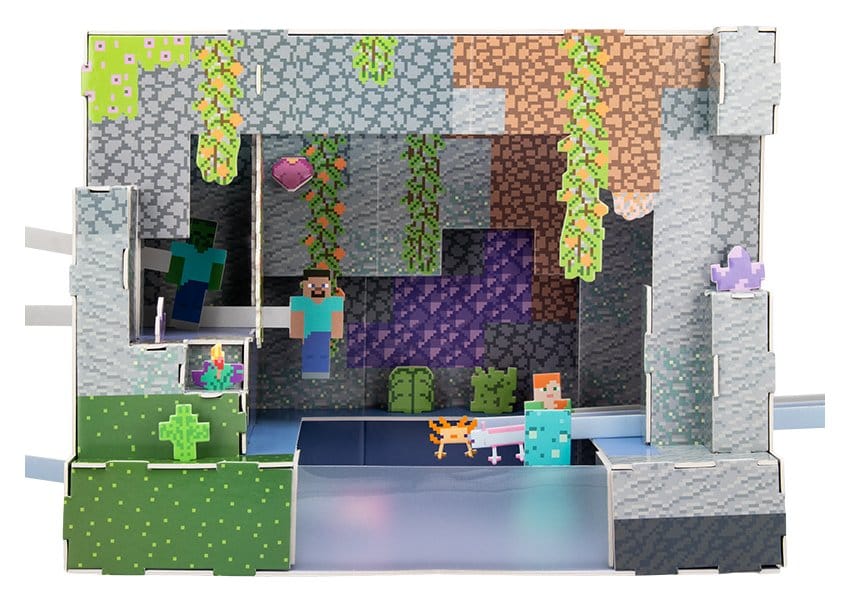 Minecraft Kit de Construcción 3D Scene Frikytopia