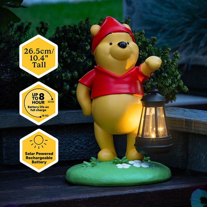 Disney Lámpara LunaGlo Winnie-the-Pooh Gnome 27 cm Frikytopia