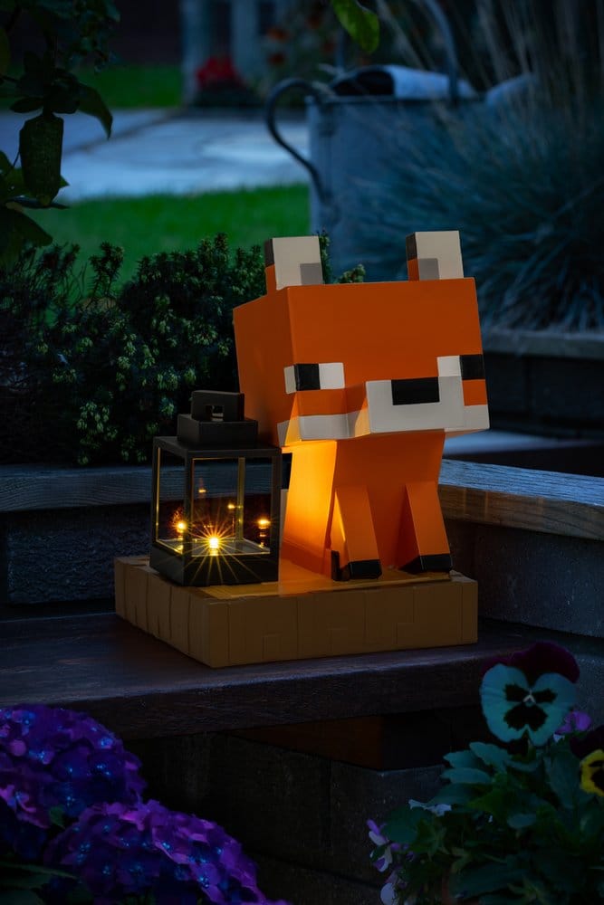 Minecraft Lámpara LunaGlo Fox Gnome