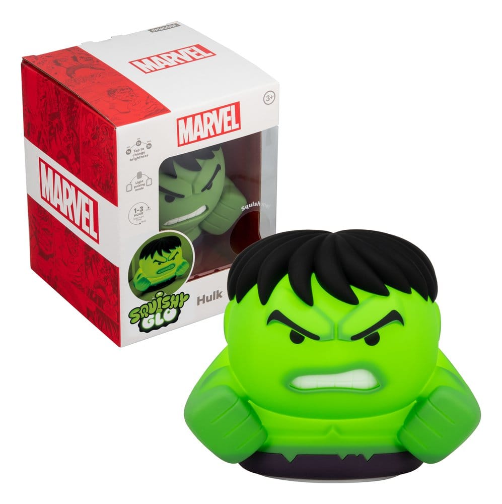 Marvel Universe SquishyGlo Lámpara Hulk Rechargeable 15 cm