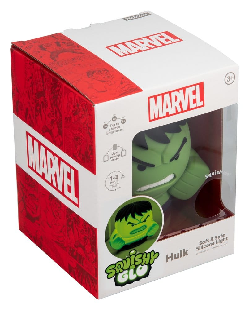 Marvel Universe SquishyGlo Lámpara Hulk Rechargeable 15 cm