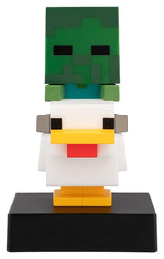 Minecraft Lámpara Icon Chicken Jockey 13 cm