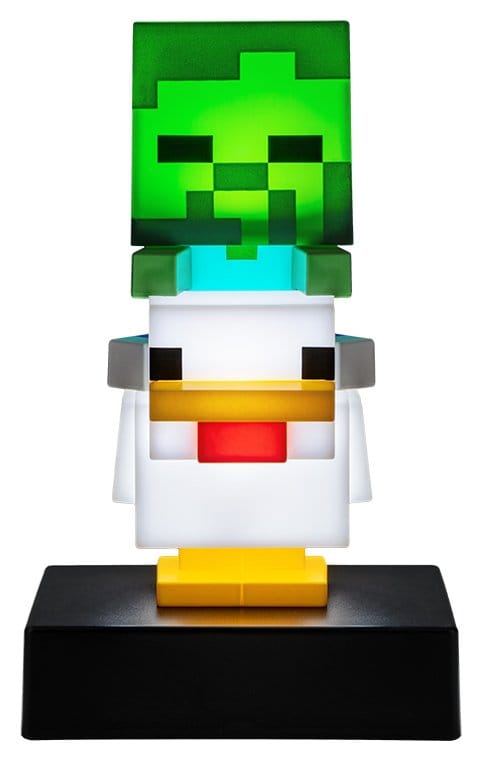 Minecraft Lámpara Icon Chicken Jockey 13 cm