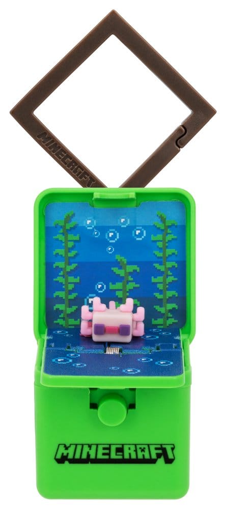 Minecraft Popz Backpack Buddies Keyrings Blind Box Surtido (24) Frikytopia