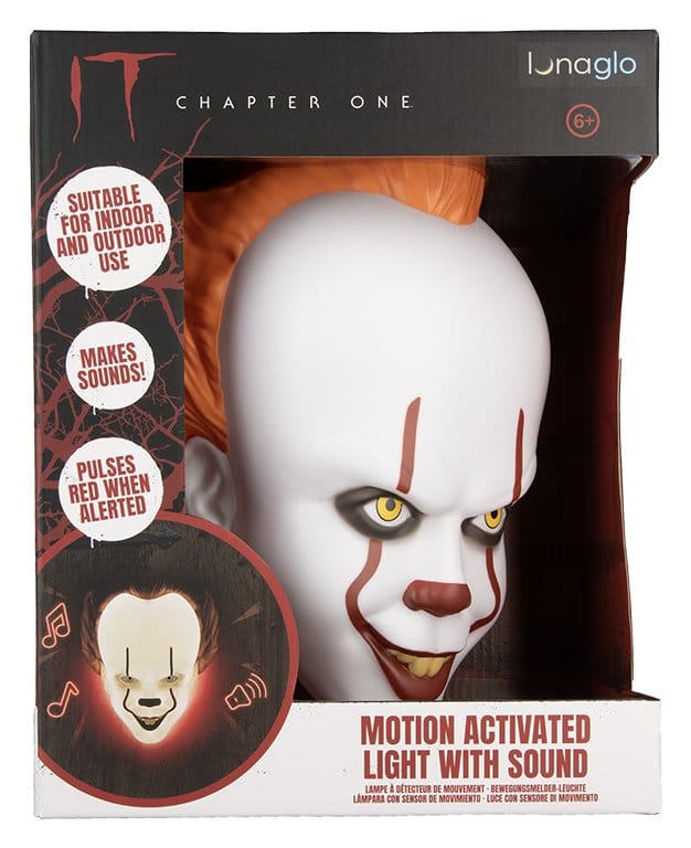It Lámpara Pennywise Mask Motion Sensor 25 cm