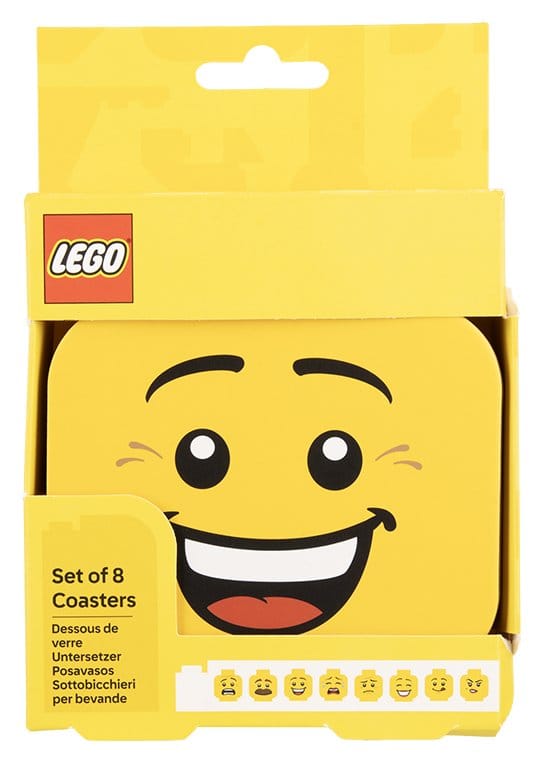 Lego Pack de 8 Posavasos Cartas