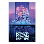 Las guerreras K-pop Set de 4 Pósteres Movie Key Art 61 x 91 cm (4)