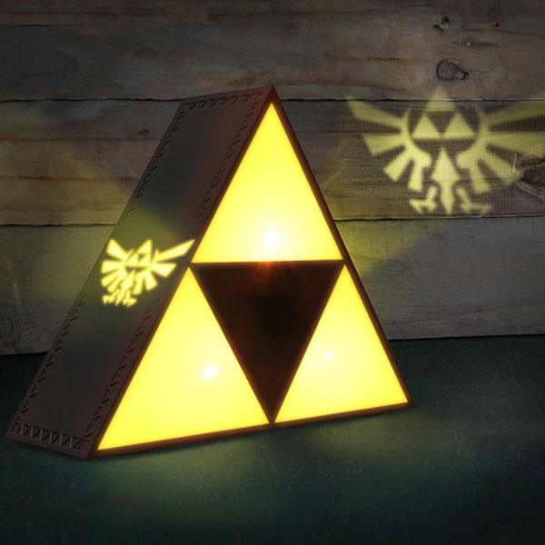 Legend of Zelda Lámpara Triforce 20 cm Frikytopia