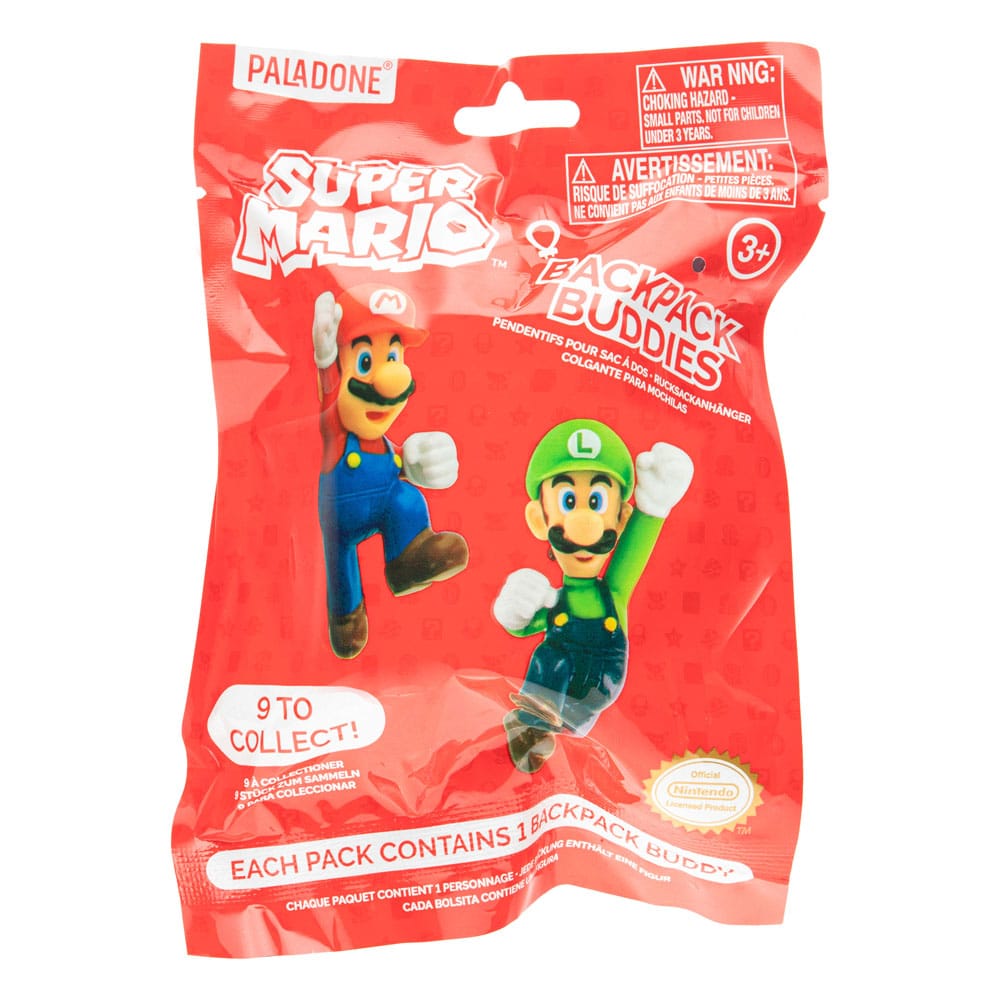 Super Mario Colgantes para maletas Mystery Bags Exspositor (24)